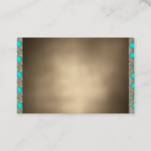 New Mexiko-Türkis-Visitenkarte Santa Fe Stammes- Visitenkarte (Vorderseite)