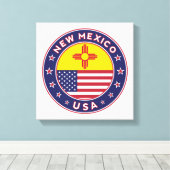 New Mexiko, USA States, New Mexiko, Plakat, Leinwanddruck (Insitu (Holzboden))