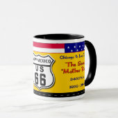 New Mexiko - Weg 66 Tasse (VorderseiteRechts)