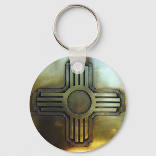 New Mexiko Zia Schlüsselanhänger