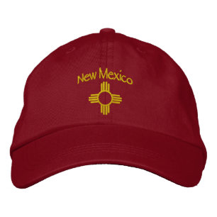 NEW MEXIKO - ZIA (Sun) Bestickte Kappe