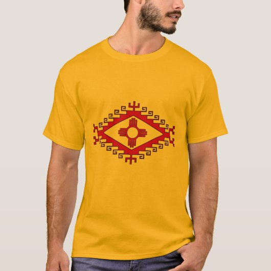 New Mexiko Zia (Sun) T-Shirt (Vorderseite)