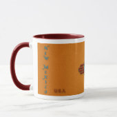 New Mexiko Zia Sunface Tasse (Links)