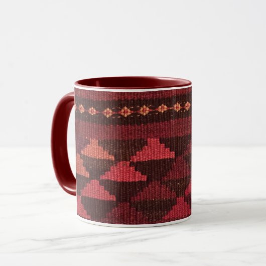 New Mexikoart, marokkanische Wolldecke, Tasse (Vorderseite Links)