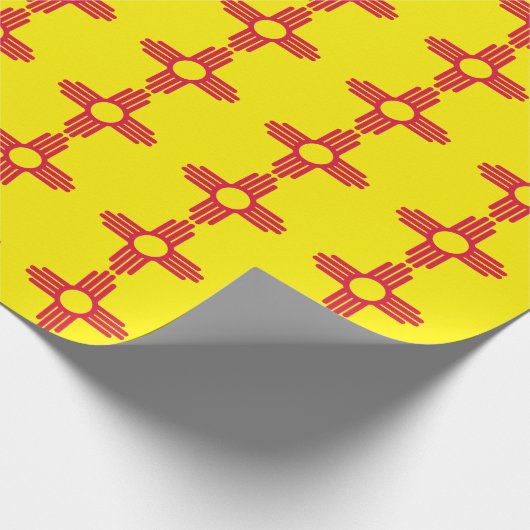 New Mexikoflagge Geschenkpapier (Ecke)