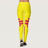 New Mexikoflagge Leggings (Rückseite)