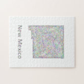 New Mexikokarte Puzzle (Horizontal)