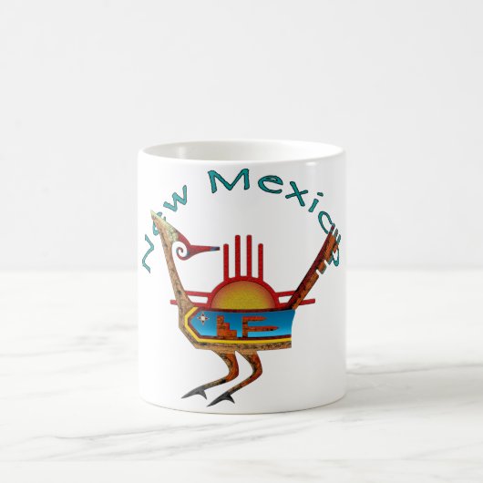 New MexikoRoadrunner Kaffeetasse (Mittel)