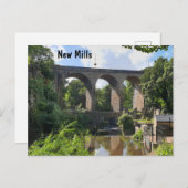 New Mills Torrs Walk Postkarte (Vorne/Hinten)