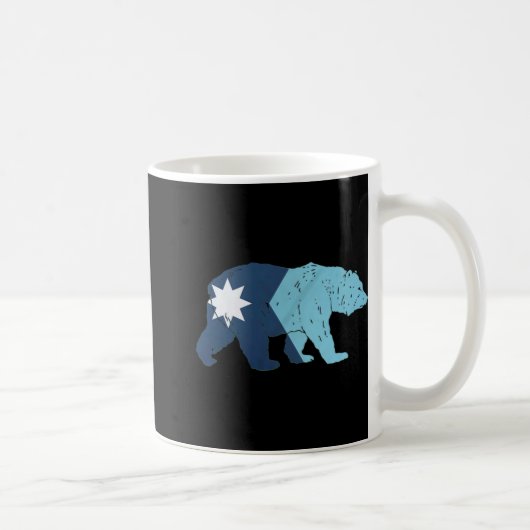 New Minnesota State Flag Bear Kaffeetasse (Rechts)