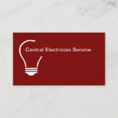New Modern Electrician Service Business Cards Visitenkarte (Vorderseite)