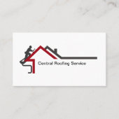 New Modern Roofing Service Business Cards Visitenkarte (Vorderseite)