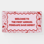 {NEW} Molly Taube Benutzerdefiniertes Willkommensz Banner (Horizontal)