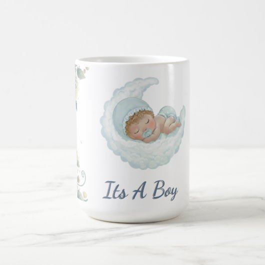 New mom to be baby shower kaffeetasse (Mittel)