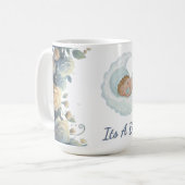 New mom to be baby shower kaffeetasse (Vorderseite Links)