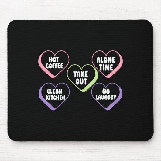 New Mom Valentines Day Things Moms Like Mommy And Mousepad (Vorne)
