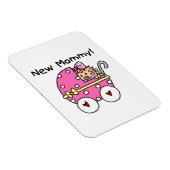 New Mommy Baby Girl Gifts Magnet (Rechte Seite)