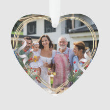 New Mommy Daddy Holly & Pine Gold Frame Foto