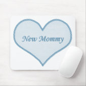 New Mommy Mousepad, blau Mousepad (Mit Mouse)