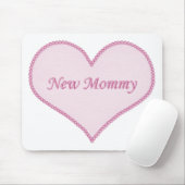 New Mommy Mousepad, Pink Mousepad (Mit Mouse)
