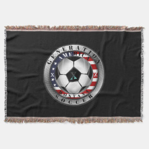 New Montana Staat Generation X American Soccer Decke