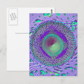 New Moon - Design September Postkarte (Vorne/Hinten)