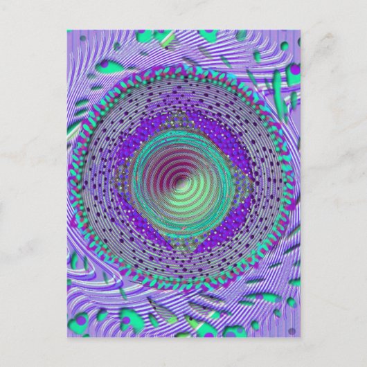 New Moon - Design September Postkarte (Vorderseite)