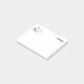 New Moon New Me 4x3 posten Sie es Post-it Klebezettel (angewinkelt)