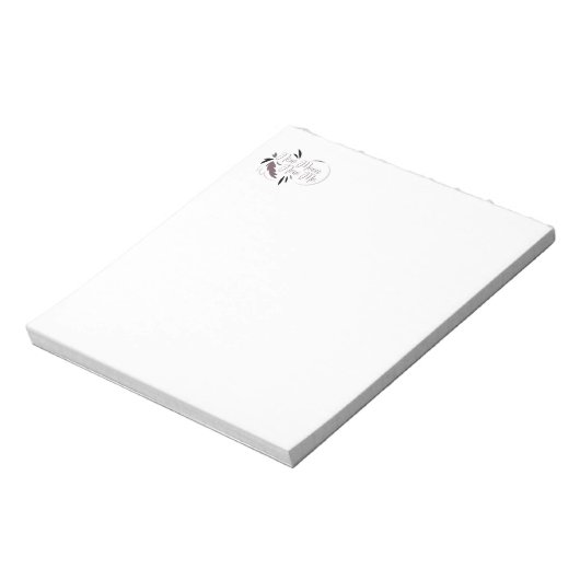 New Moon New Me Notepad Notizblock (Rotiert)