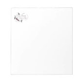 New Moon New Me Notepad Notizblock (Vorderseite)