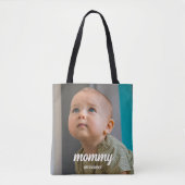 New mother mommy Personalized Minimal  Tasche (Vorderseite)