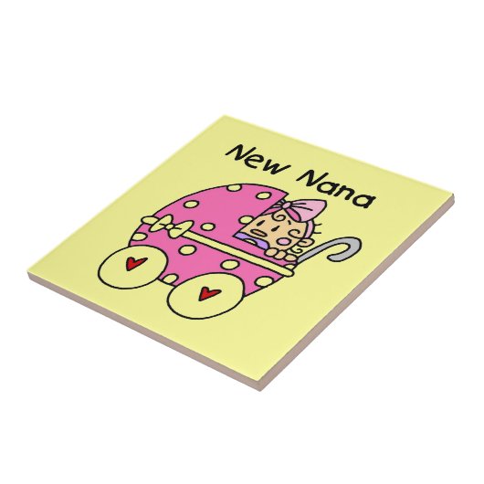 New Nana Baby in Carriage Gips Fliese (Seite)