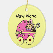 New Nana Baby in Carriage Gips Keramik Ornament (Links)
