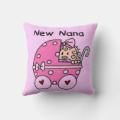 New Nana Baby in Carriage Gips Kissen (Rückseite)