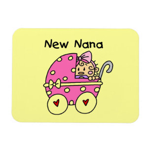 New Nana Baby in Carriage Gips Magnet
