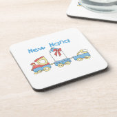 New Nana - Geschenke für Züge Getränkeuntersetzer (Linke Seite)