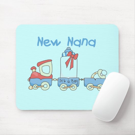 New Nana - Train Tshirts und Geschenke Mousepad (Mit Mouse)