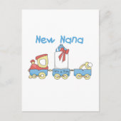 New Nana - Train Tshirts und Geschenke Postkarte (Vorderseite)
