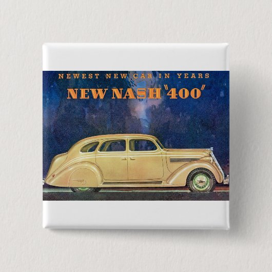New Nash "400" Button (Vorderseite)
