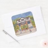 New Neighbourhood Quadratischer Aufkleber (Umschlag)