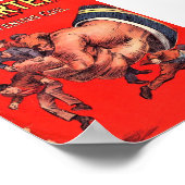 New Nick Carter Weekly 708 - The Tighting Coil Poster (Ecke)