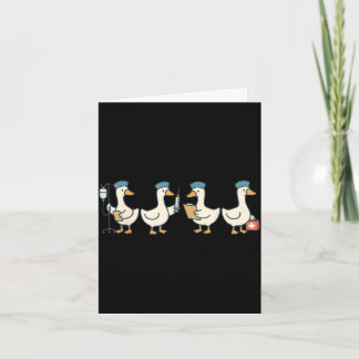 New nurse graduation goose school nursing karte