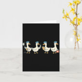 New nurse graduation goose school nursing karte (Gelbe Blume)