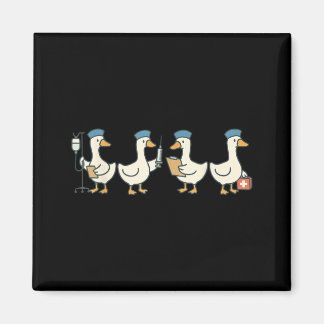 New nurse graduation goose school nursing magnet