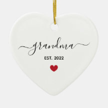 New Oma "est year" Keramik mit Foto