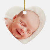 New Oma "est year" Keramik mit Foto Ornament (Hinten)