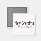 New Oma its a Girl Magnet (Vorderseite/Rückseite)