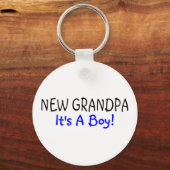 New Opa it a Boy Schlüsselanhänger (Vorderseite)