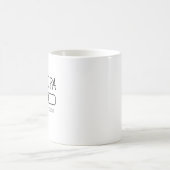 New Opa New Baby Ankündigung Zukunft Opa Kaffeetasse (Mittel)