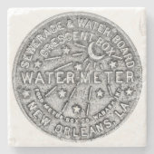 New Orlean, New Orleans Water Meter, Steinuntersetzer (Vorderseite)